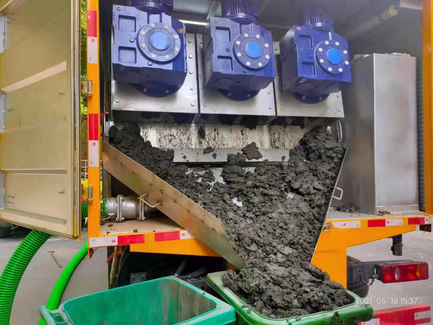 福山化粪池清掏城市维护站-泥浆净化干湿分离处理